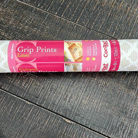 Con-Tact® Brand Grip Prints™, Non-Adhesive Talisman Pale Gray - Picture 2 of 6